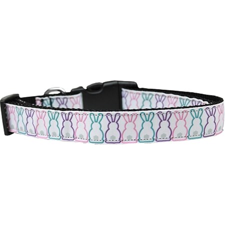 Mirage Pet Products Bunny Tails Nylon Dog CollarMedium Narrow 125-257 MDN